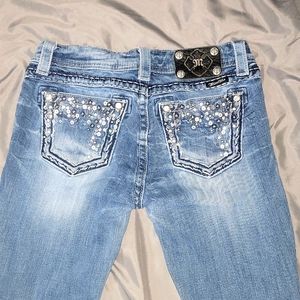 MissMe Jester Easy Boot Cut Jeans